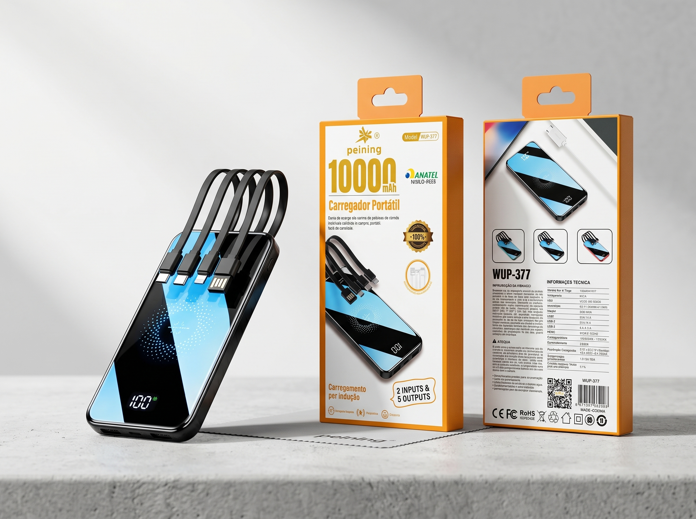 Power Bank Indução